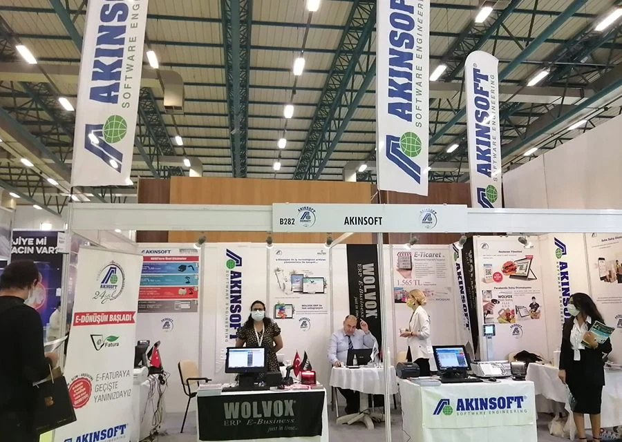AKINSOFT WorldFood İstanbul Gıda Ürünleri Teknolojileri Fuarı'nda Yer Aldı